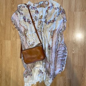 NWOT Boho Print Cloke - Coverup - Festival Wear